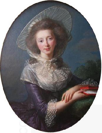 elisabeth vigee-lebrun Portrait of Victoire Pauline de Riquet de Caraman (1764-1834), wife of Jean Louis, Vicomte de Vaudreuil (1763-1816) China oil painting art